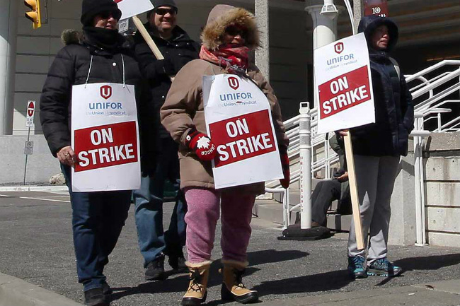 windsor casino strike